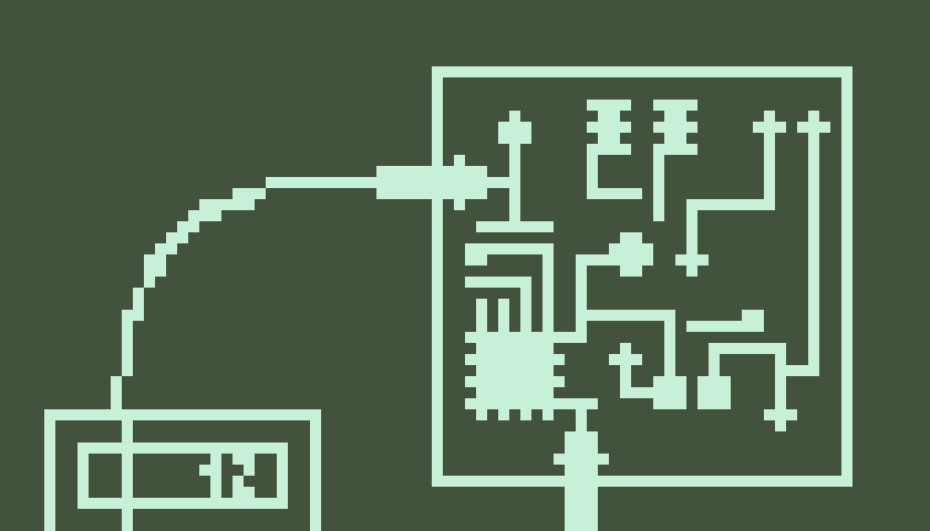 Pixel art circuit